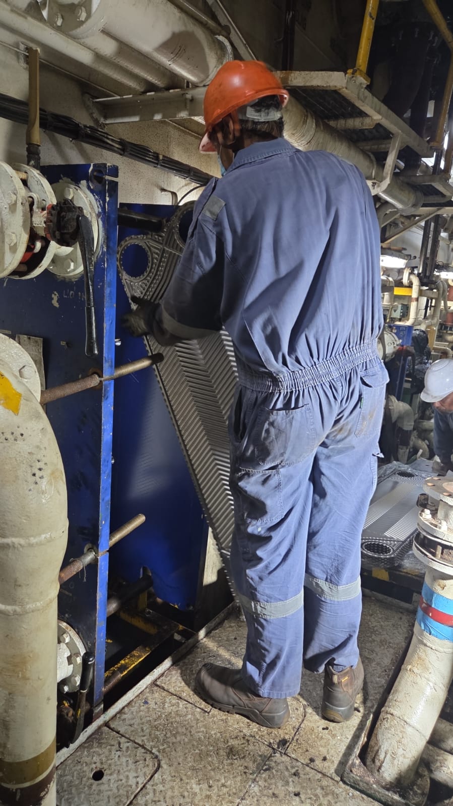 Engine Room Fire Remediation